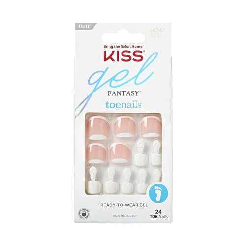 Kiss gel fantacy toe nails-FT01
