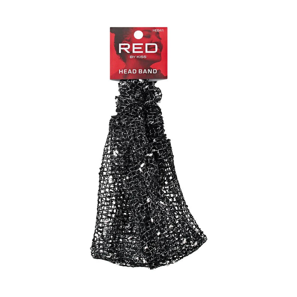 RED BY KISS MESH HEADBAND. HEB41