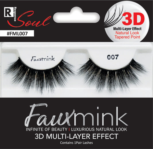 3D Fauxmink lashes-Fml007