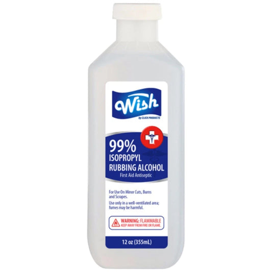 Wish ISOPROPYL RUBBING ALCOHOL 12 OZ