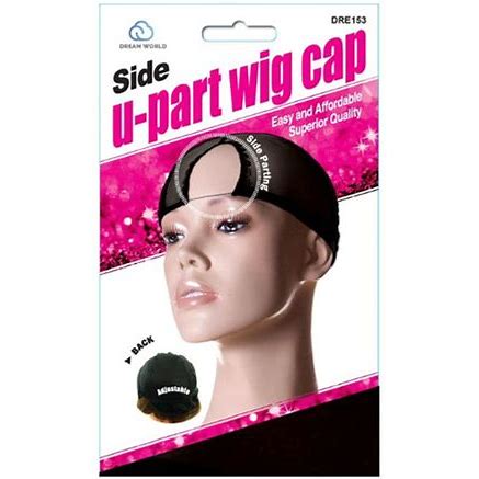 MM SIDE U TYPE WIG CAP BLACK