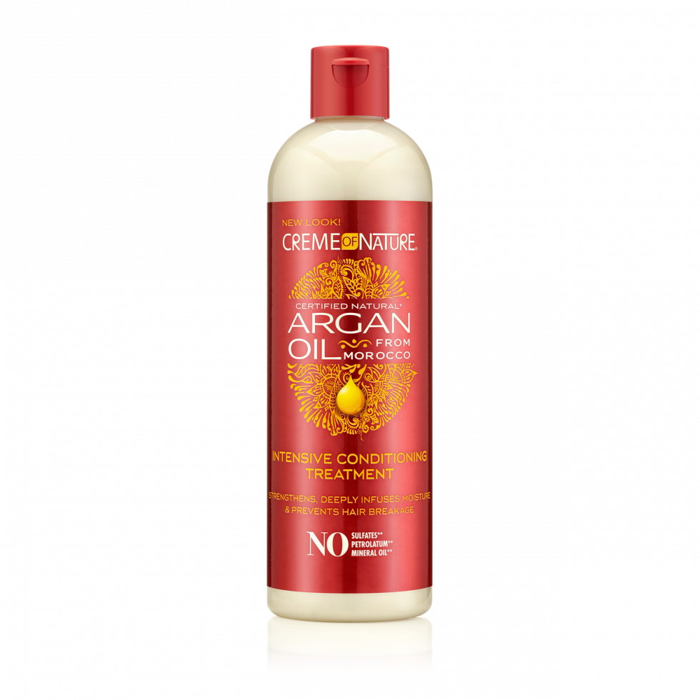 Creme Of Nature argan oil intensive Conditioning treatment. 20 oz