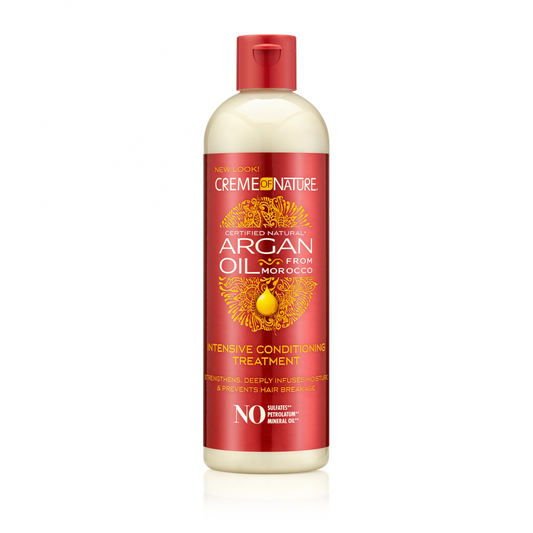 Creme Of Nature argan oil intensive Conditioning treatment. 20 oz