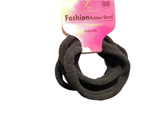 PONYTAIL HOLDER. BLACK