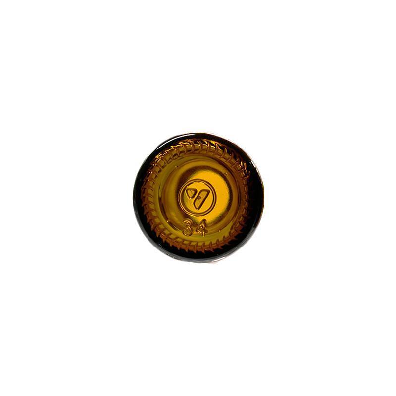 1 oz. Amber Boston Round with Black Cap (20/400) (V5) (V6)