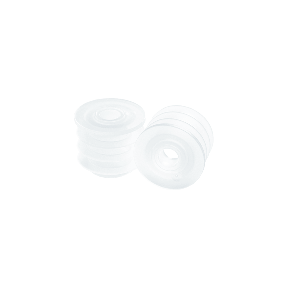 1 oz. Amber Boston Round with Reducer and White Child-Resistant Cap (20/400) (V23) (V1)