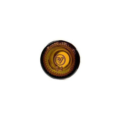 1 oz. Amber Boston Round with White Cap (20/400) (V5) (V6)