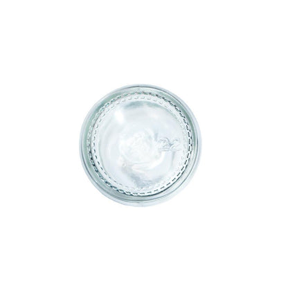 2 oz. Clear Boston Round with Black Cream Pump (20/400) (V8) (V15)