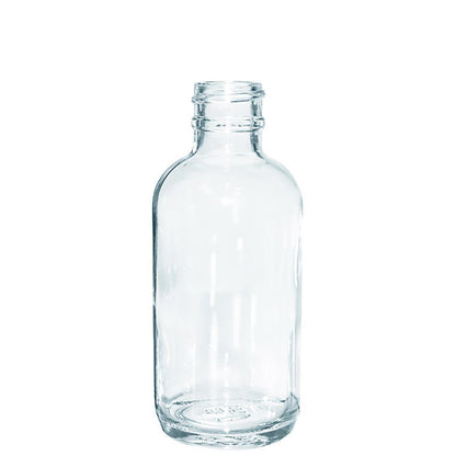 2 oz. Clear Boston Round with Black Fine-Mist Sprayer (.1 ml Per Spray) (20/400) (V4) (V15)