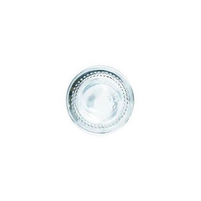 2 oz. Clear Boston Round with Large Bulb Black Graduated Glass Dropper (20/400) (V4) (V12)