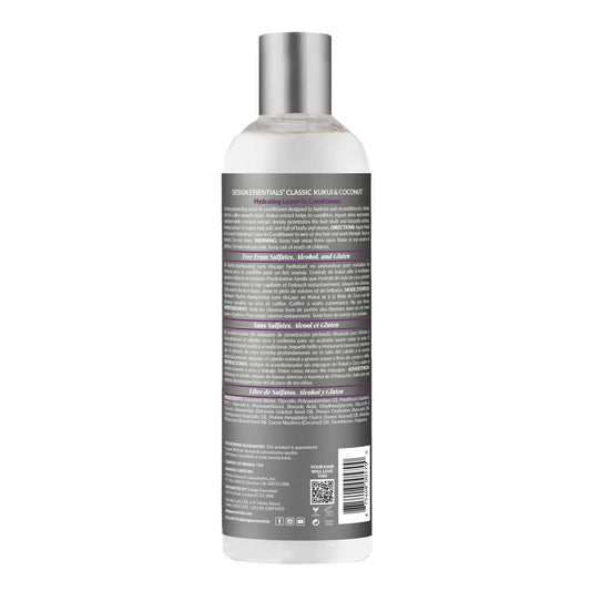 Design essentials Kukui & coconut hydrating leave in conditioner. 12 oz
