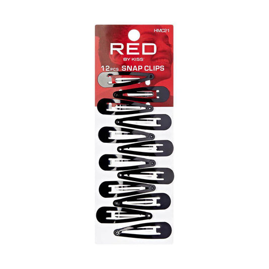 RED By Kiss 12 pcs Snap Clips HMC21