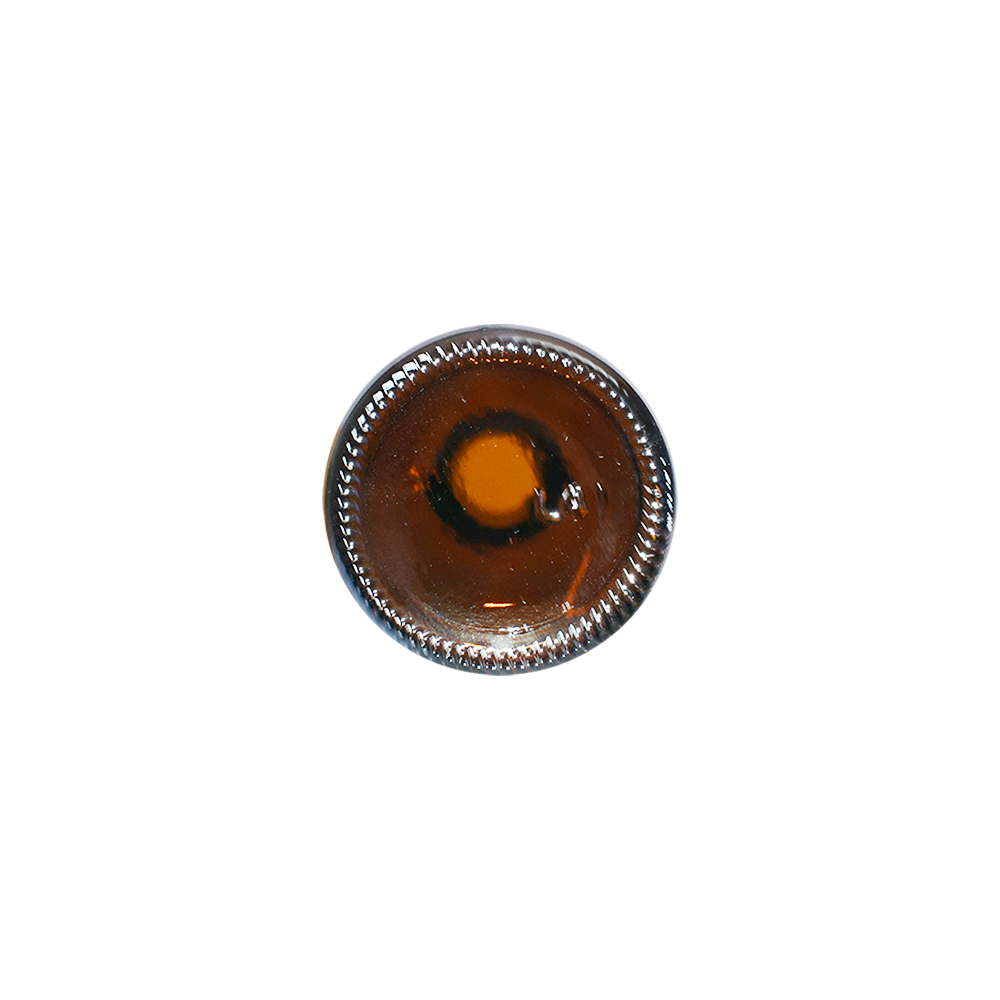 4 oz. Amber Boston Round with Black Child-Resistant Glass Dropper (22/400) (V23) (V8)