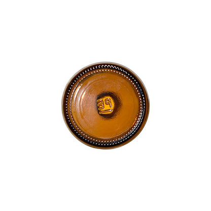 4 oz. Amber Boston Round with Black Child-Resistant Glass Dropper (22/400) (V4) (V8)