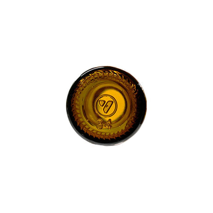 4 oz. Amber Boston Round with Black Child-Resistant Glass Dropper (22/400) (V5) (V8)