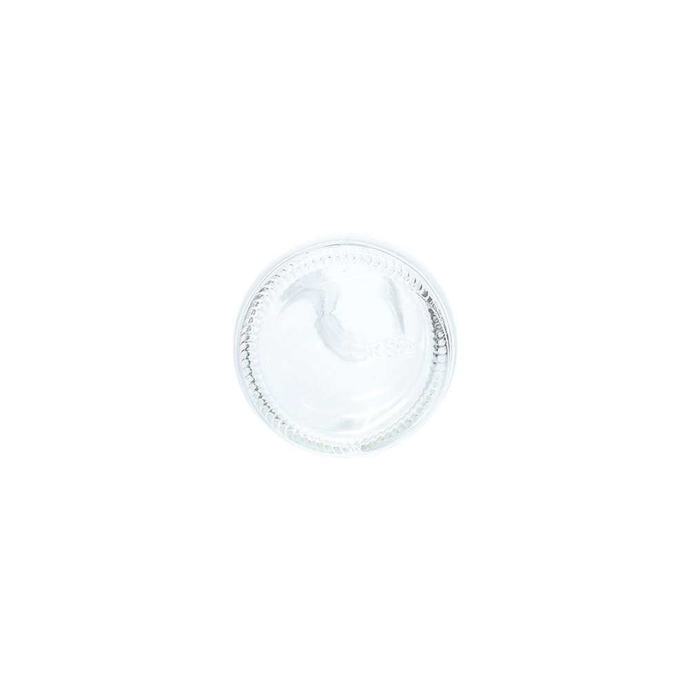 4 oz. Clear Boston Round with Black Child-Resistant Glass Dropper (22/400) (V23) (V8)