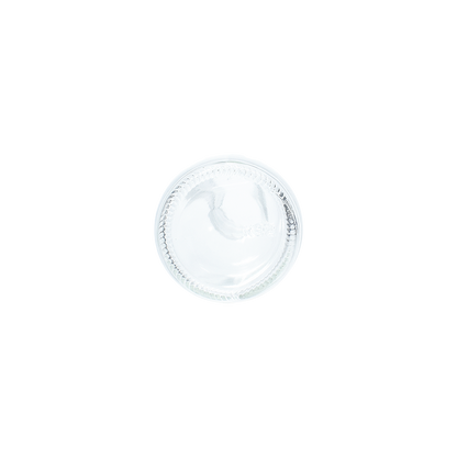 4 oz. Clear Boston Round with Black Child-Resistant Glass Dropper (22/400) (V23) (V8)