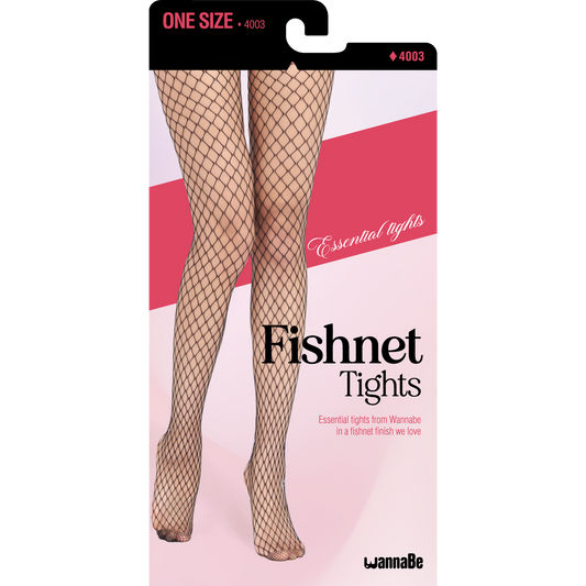 Wannabe fishnet tights.