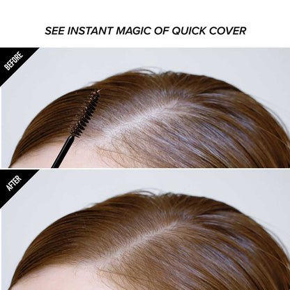 Red by kiss quick cover root touch up. Medium brown. BGC03