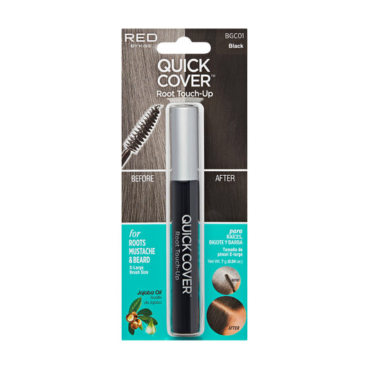 Red by kiss quick cover root touch up. Black. BGC01