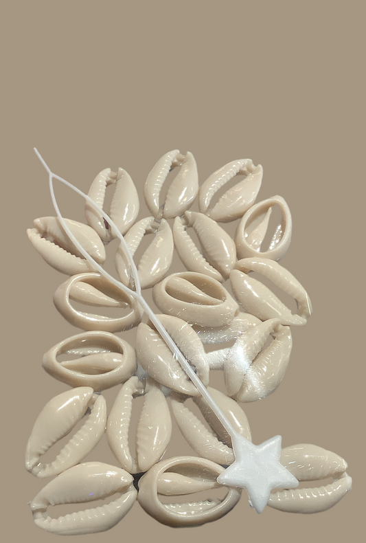 Shell Beads by Laurena