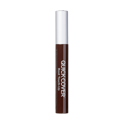 Red by kiss quick cover root touch up. Natural medium brown. BGC06