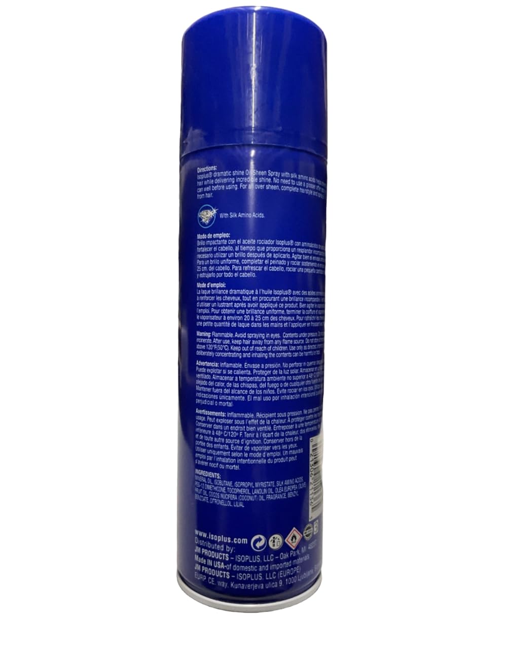 Isoplus Oils Sheen Spray