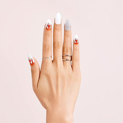 Gold finger Trendy nails. GC21