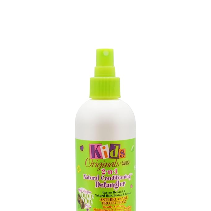 Africa’s best originals kids 2-n-1 natural conditioning detangler. 12oz