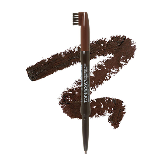 Kiss top brow auto pencil. Brown. KBAP04