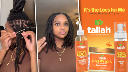 Taliah Waajid Love My Locs Honey Hold It Locs & Twists Gel 16oz