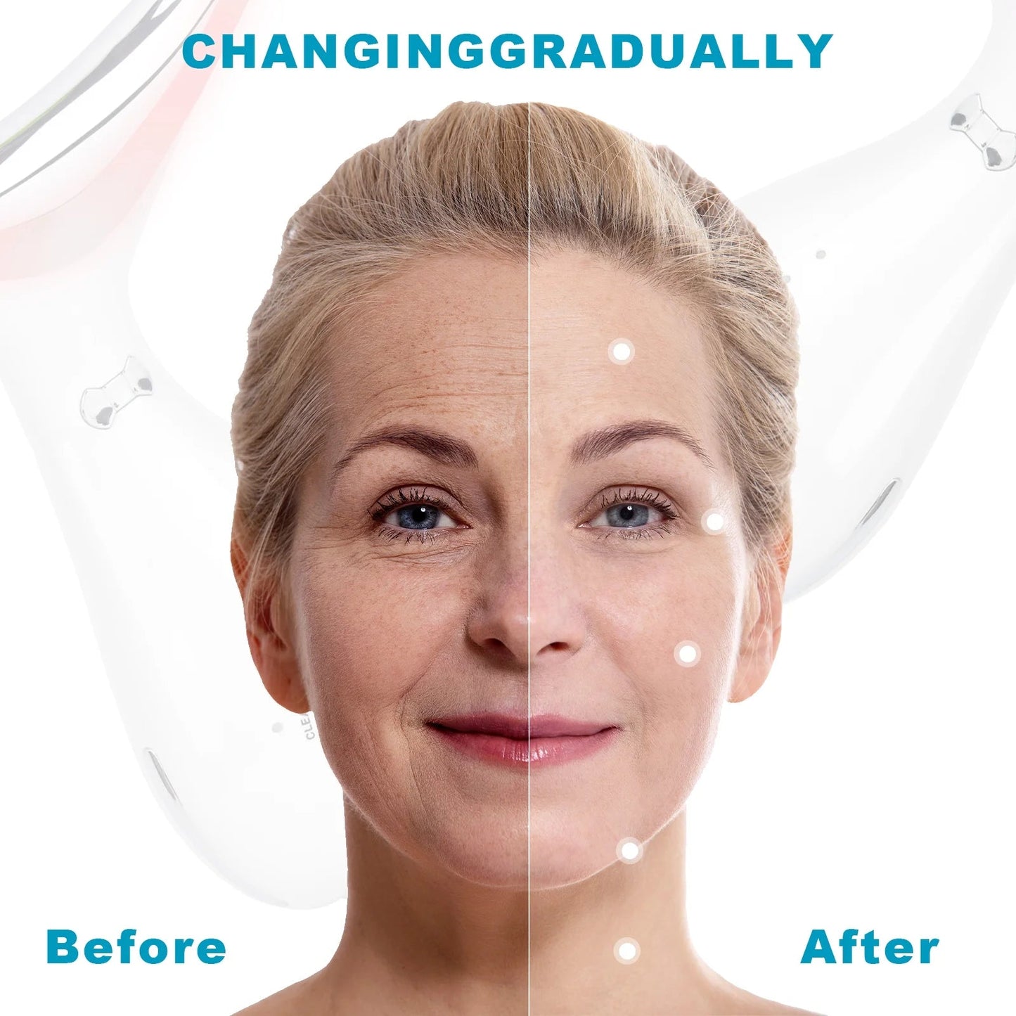3 in 1 Portable Face Massager for Skin Care