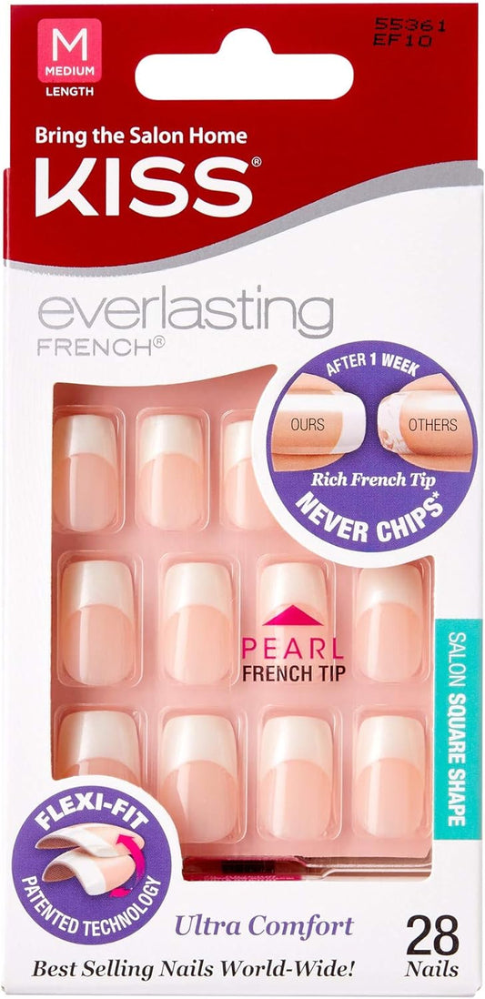 Everlasting French Tip Nails Ef