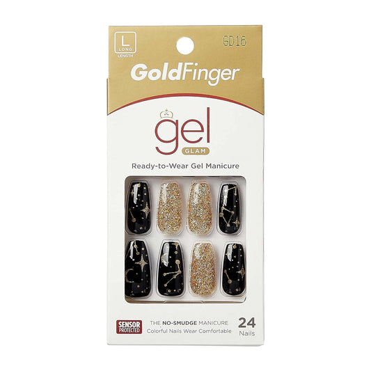 Kiss Gold Finger Nails GD16