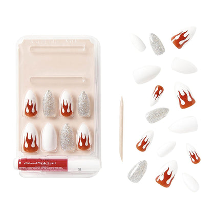 Gold finger Trendy nails. GC21