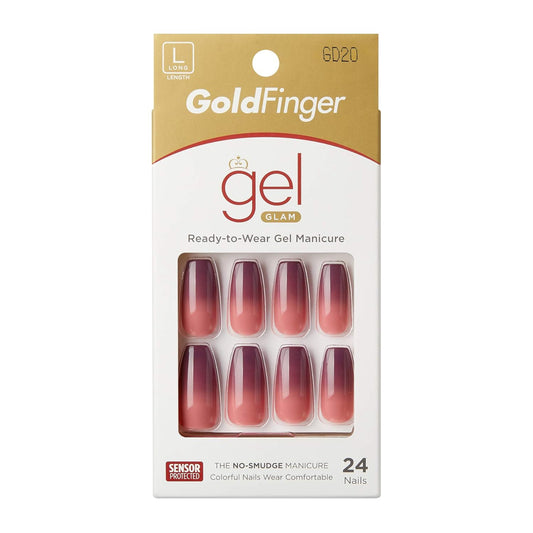 Gold finger Trendy nails. GC20