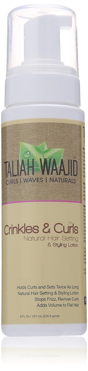 Taliah Waajid Crinkles & Curls Natural Hair Setting & Styling Lotion - 8 oz