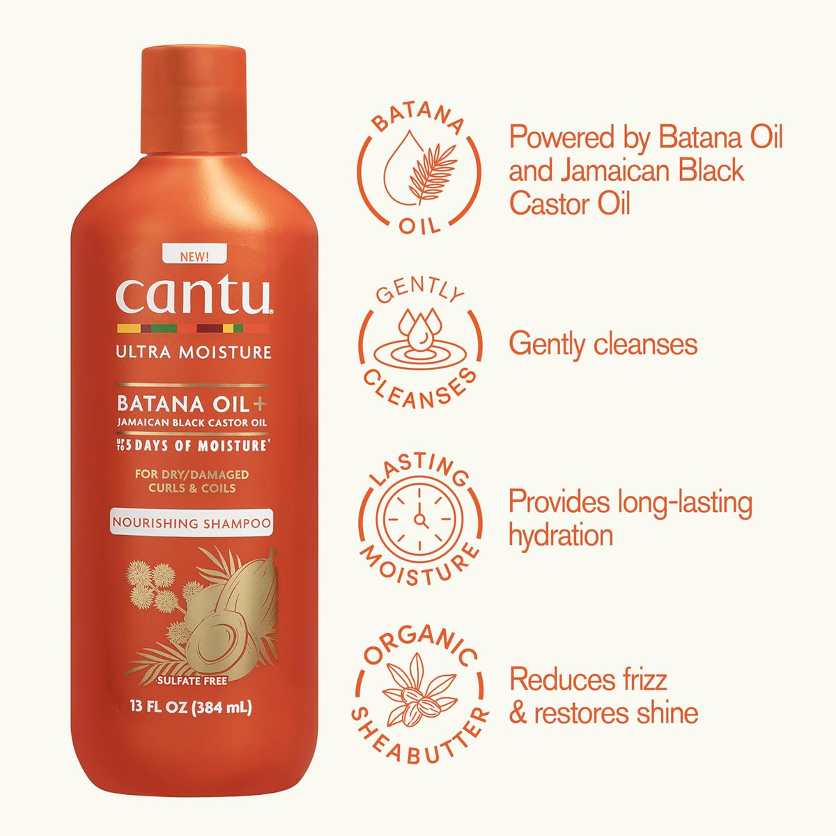 Cantu Batana shampoo 13oz