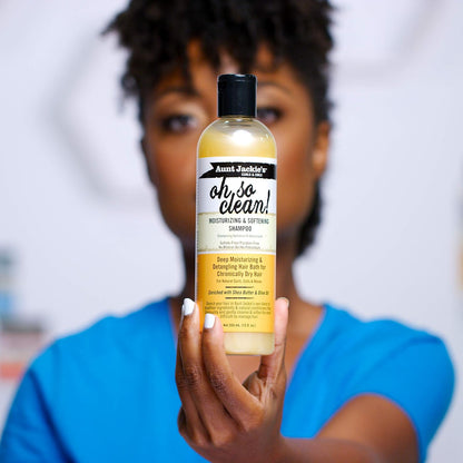 Aunt Jackie's  Oh so clean moisturizing & softening Shampoo. 12 oz