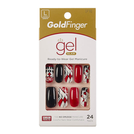 Gold Finger Nails GF95