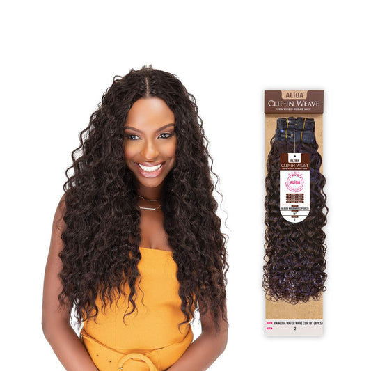Aliba Clip-In Water Wave  14"