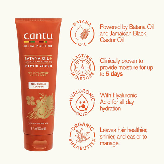 Cantu Batana Leave-IN Conditioner. 8oz