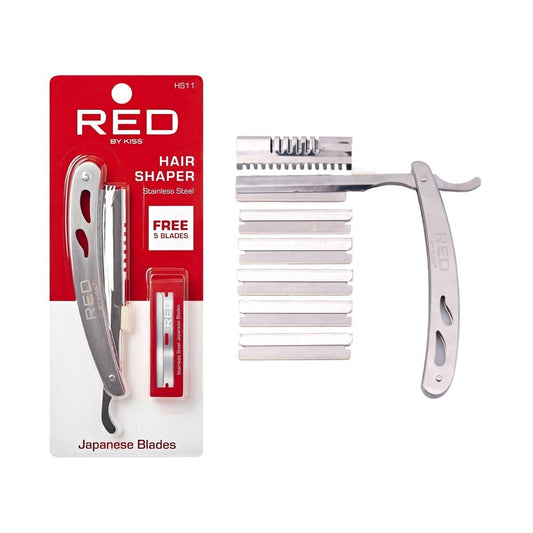 Red by Kiss hair shaper with 5 blades. HS11