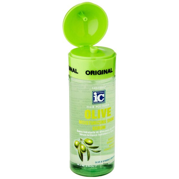 I C Fantasia Hair Polisher olive moisturizng shine serum
