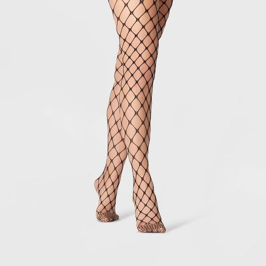 Magic collection fishnet tights black.