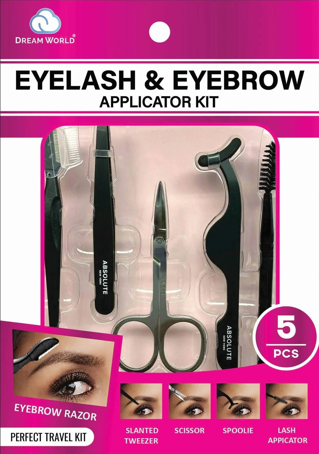 Dream world eyelash & eyebrow kit Br1900