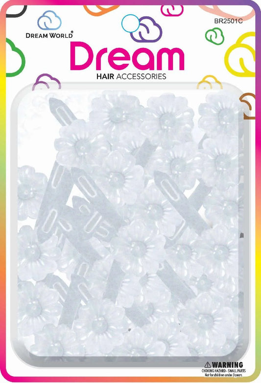 Dream kids hair barrette. Clear. BR2501C