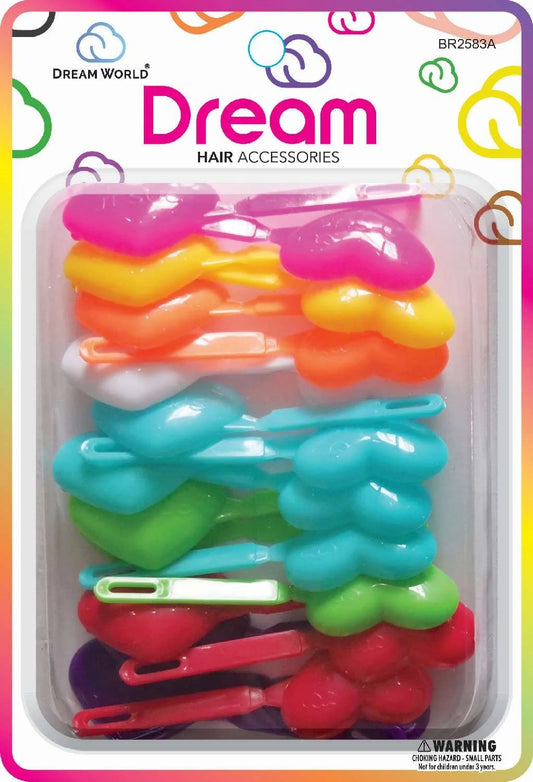 Dream barrettes. I love Jesus 20pcs. Assorted. Br2583A