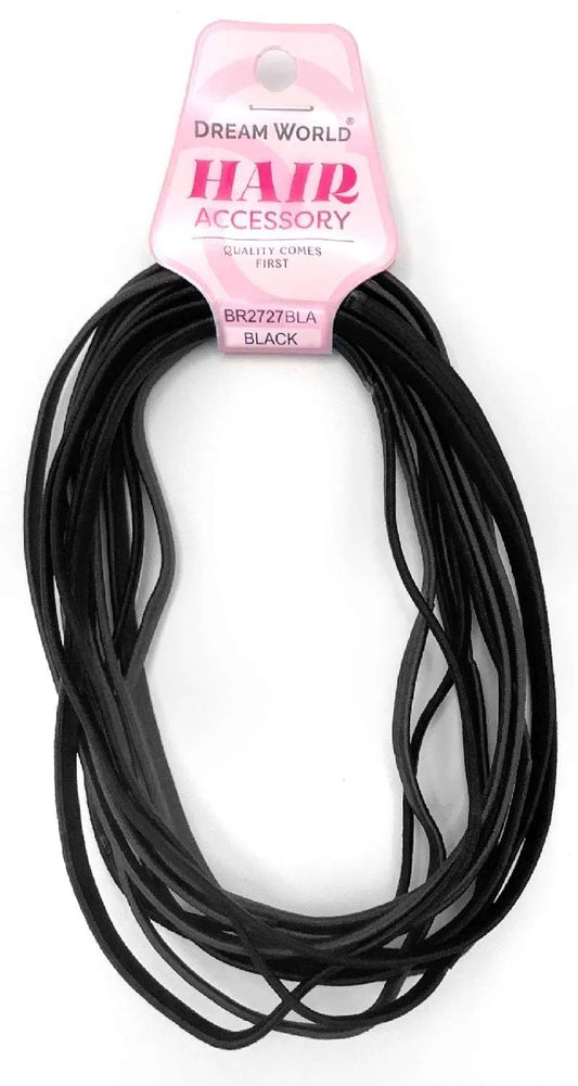 Dream ponytail holder. Black. Br2727BLA