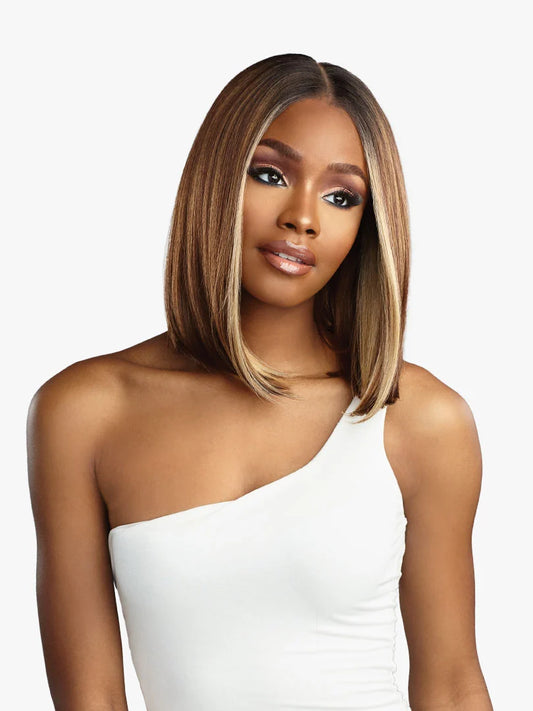 Sensationnel BUTTA LACE HUMAN HAIR BLEND BOB 12″
